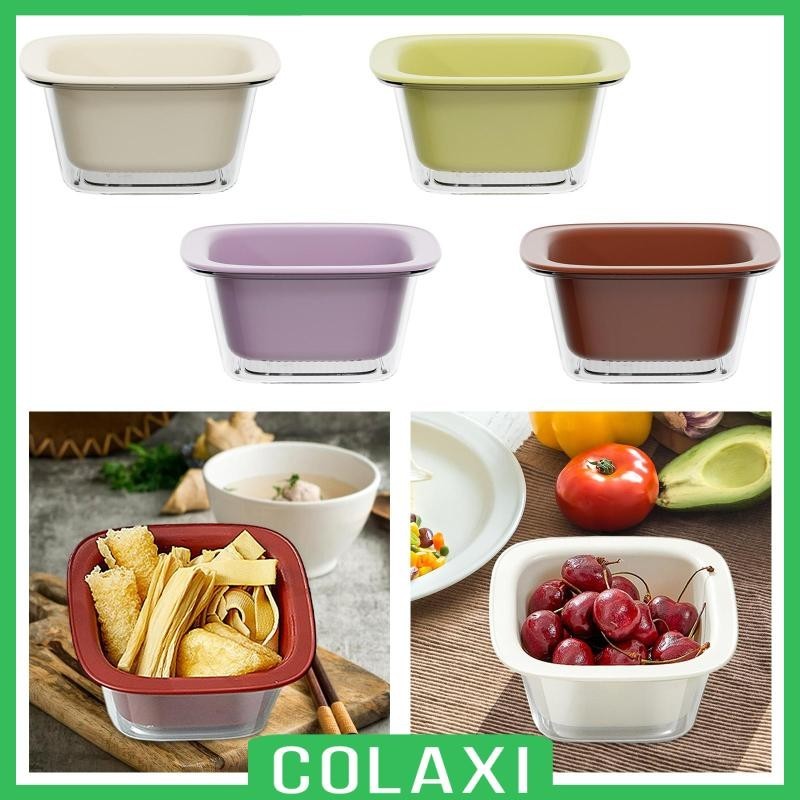 [Colaxi] Strainers and Colanders Bowl Detachable Rice Washer Strainer ...