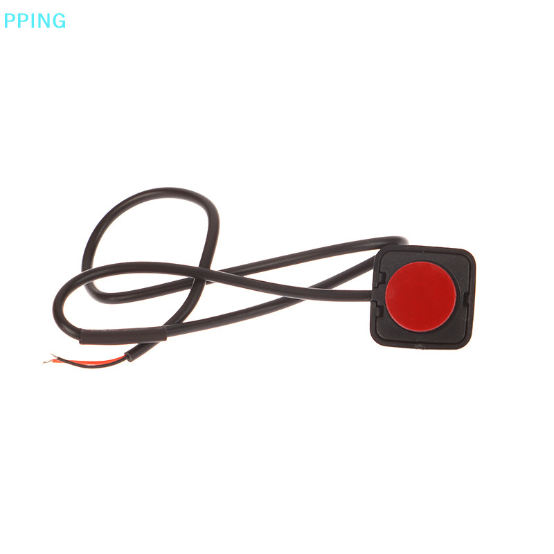 [LOV] 1Pc Momentary Push Button On Off Black Plastic 12V 24V Car Alarm ...