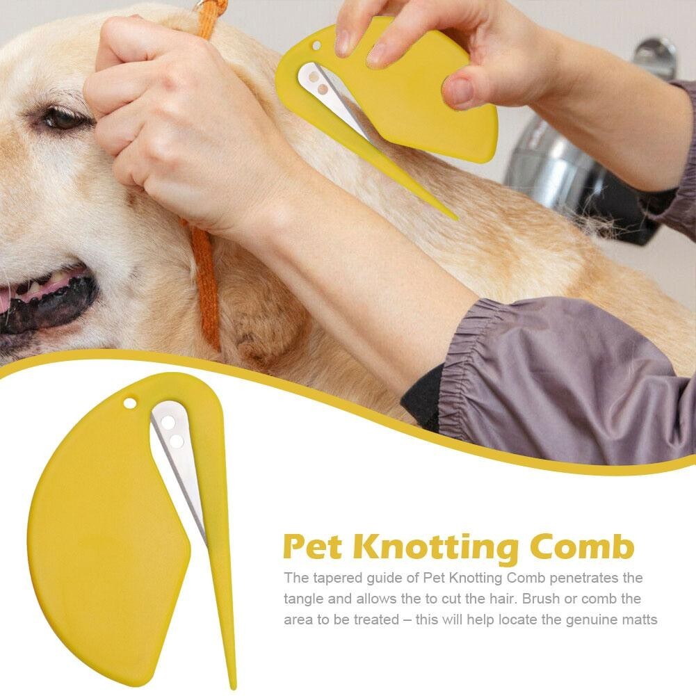 Pet Knotting Comb 2024 New De Knotting Comb For Dog And Cat Knotting(03)