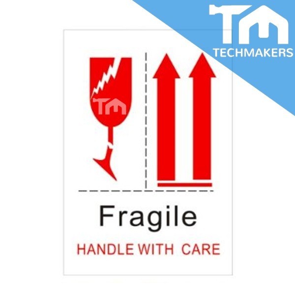 Sticker Fragile label foreign trade upwards, handle with care, do not press, do not drop, self-adhesive logisticssealing