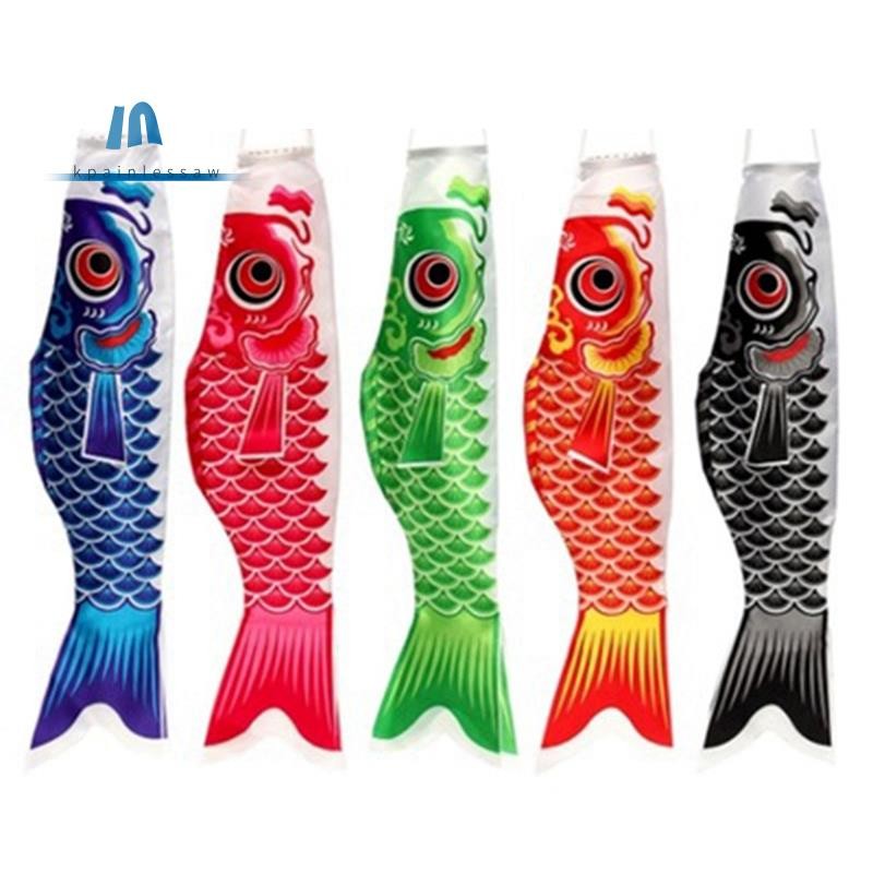 Japanese Carp Windsock Streamer Fish Flag Kite Cartoon Fish Colorful ...