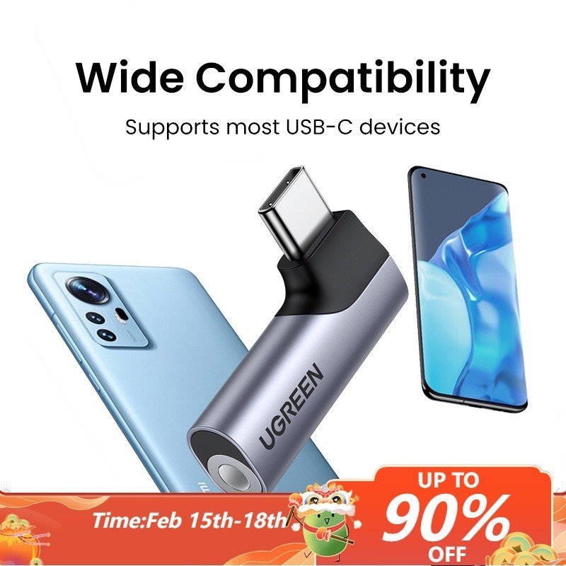 [DAC CHIP] UGREEN Original USB C to 3.5mm Audio Adapter for iPad pro