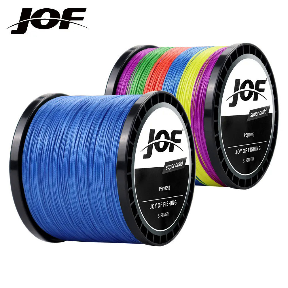 JOF Fishing Line 8 ided 4 ided Multiment Wire Japanese PE 300M 500M