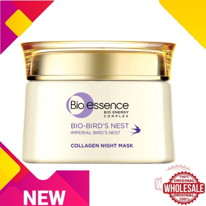 Bioessence BioBird Nest Collagen Night Mask 50g Shopee Malaysia