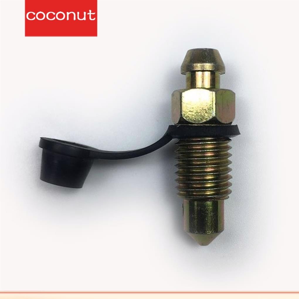 2-Pack Shimano Brake Caliper Bleed Nipple Rubber Caps - Black Dust Covers For BR-M755 Hydraulic Disc Brakes (Y8B214000)