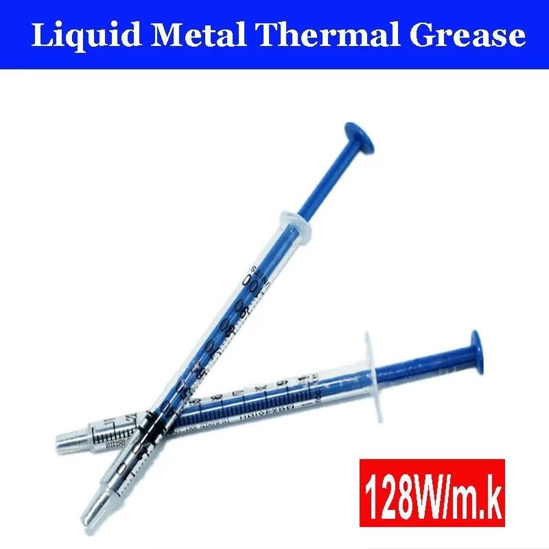 10g Excellent 128w/mk Liquid metal heat conduction paste For CPU GPU ...
