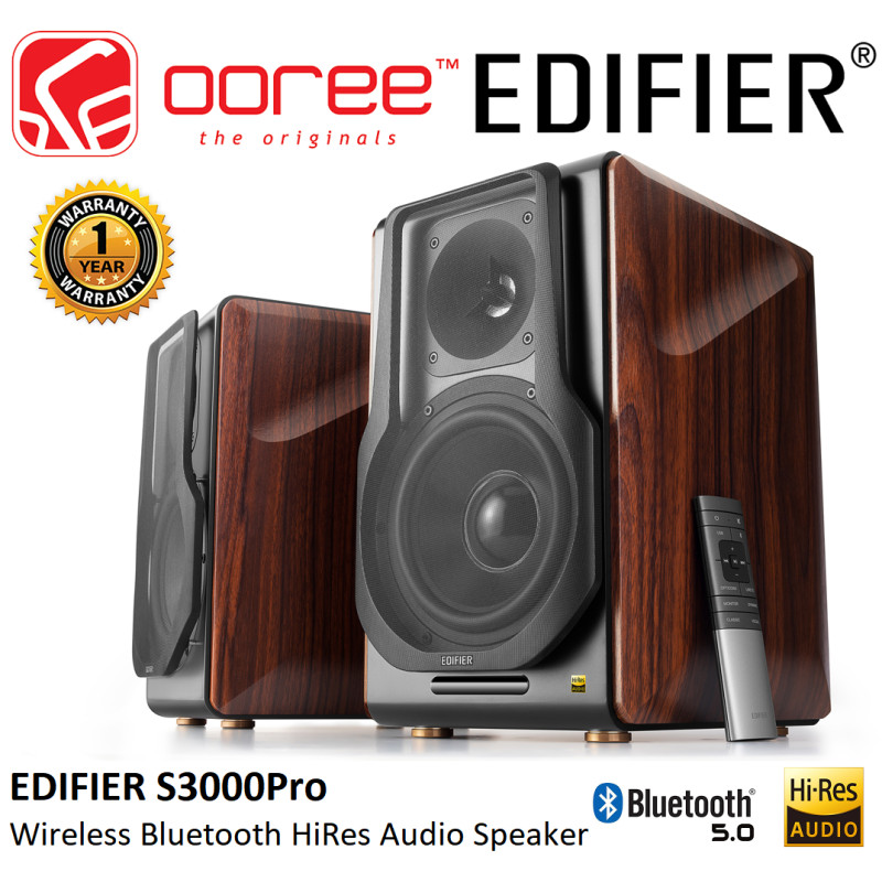 EDIFIER S3000 PRO WIRELESS BLUETOOTH 5.0 SPEAKER WITH XMOS HI-RES ...