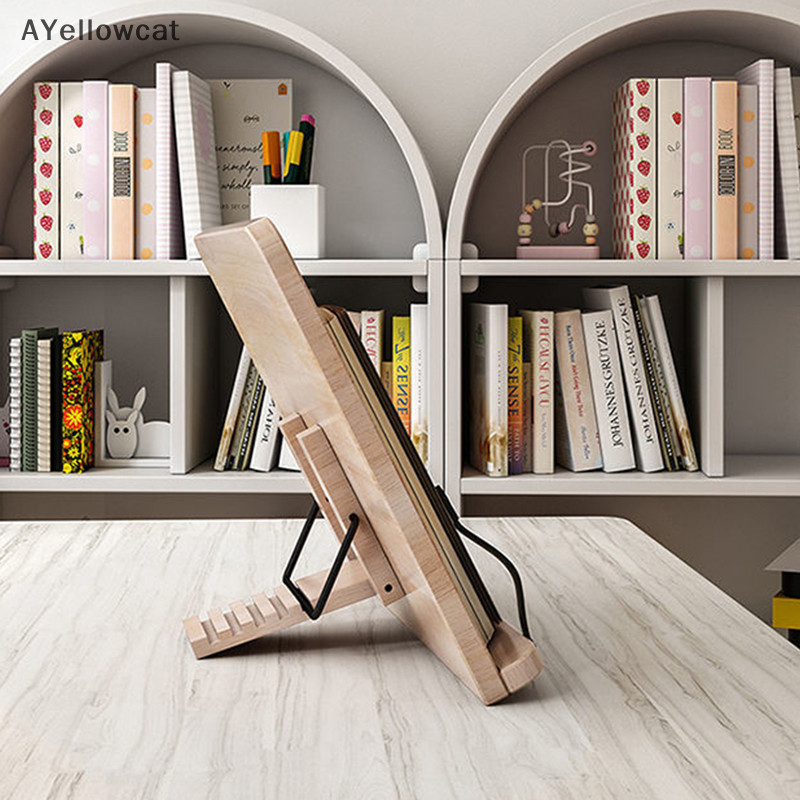AY Adjustable Reading Rest Tablet Cook Home Study Room Book Holder ...