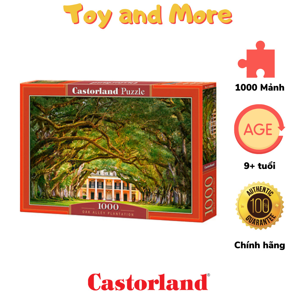 Castorland Puzzle 1000 Pezzi - Fregata Rossa (C-104482-2), Multicolore