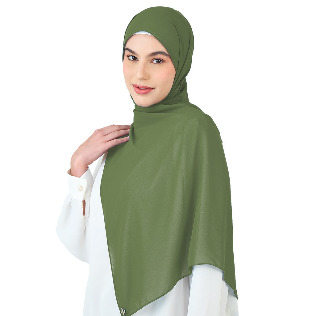 naelofar Raya Chiffon Shawl | Shopee Malaysia