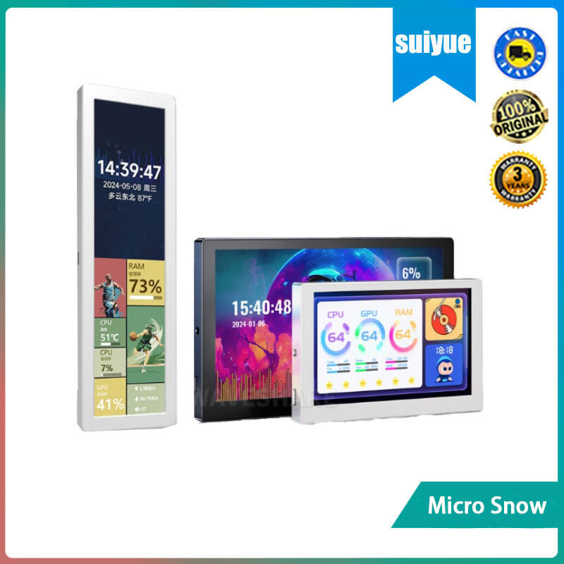 Micro Snow 5/7/8-inch IPS display screen, computer case, secondary ...