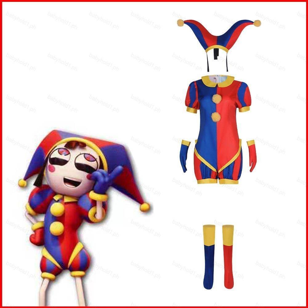 ACG 6PCS/set The Amazing Digital Circus Pomni jumpsuits cosplay cloth ...