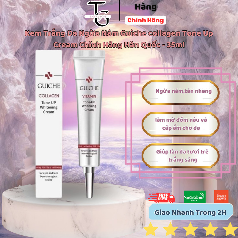 Guiche collagen Tone Up Cream Slingshotm Korean Genuine Whitening Cream ...