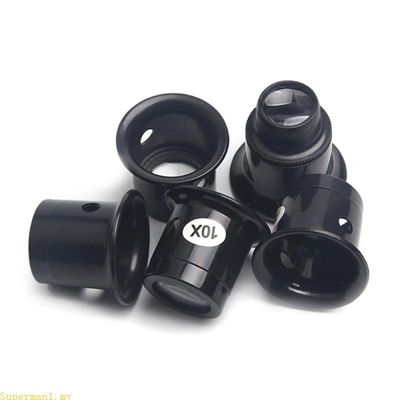 Best 4Pcs Eye Loupe Magnifiers 5X10X 15X 20X Watch Repair Tool Kits Jewelry Loupe Shopee Malaysia
