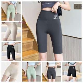 Women Sports Bubble Girl in Tight Ladies Yoga Shorts Breathable