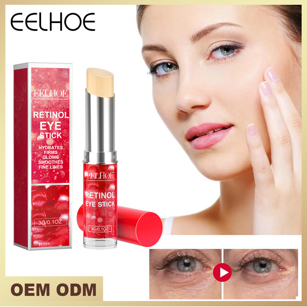 Eelhoe Retinol Eye Cream Stick Moisturize Around Eyes Skin Improve Eyes 