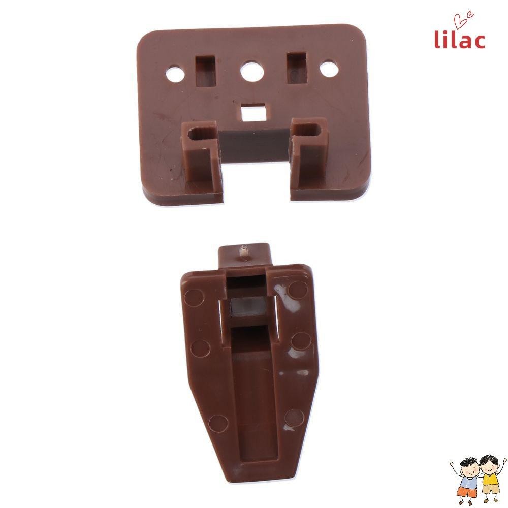 LAC 2PCS/5PCS/10PCS Drawer Slide Track, Plastic Durable Guide Glide