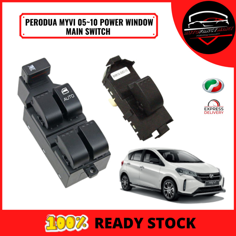 PERODUA MYVI 20052010 POWER WINDOW MAIN SWITCH 100 MALAYSIA Shopee