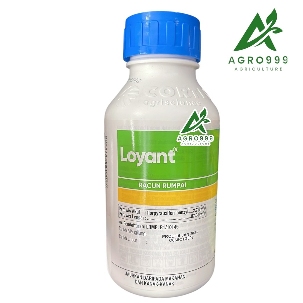 Dow AgroScience Loyant Racun Rumput Padi Sambau Keladi Agas Cabai Kera ...