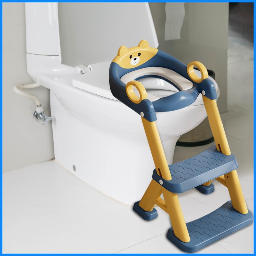 Child Potty Seat for Toilet 2-in-1 Potty Seat Training Toilet with Step ...