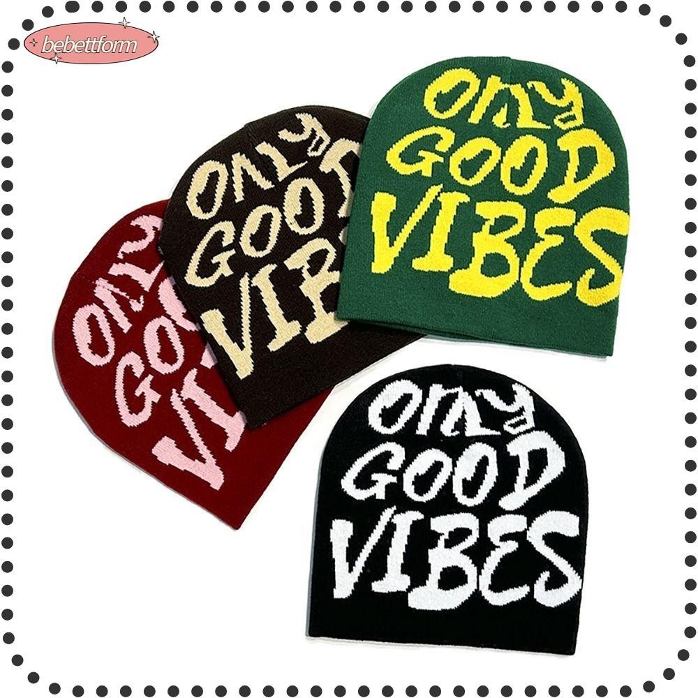 LIKE Knitting Cap Hat, Y2k Warm Beanie Gift Wool Acrylic Ins