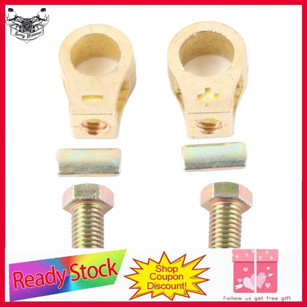 Sunnyhousess Battery Terminal Connector Universal Positive Negative