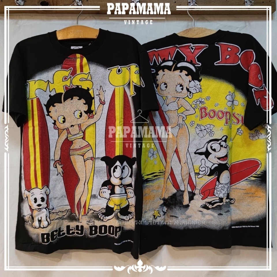 2024 Fashion Betty Boop Sublimation Tshirt Dress Microfiber Jersi