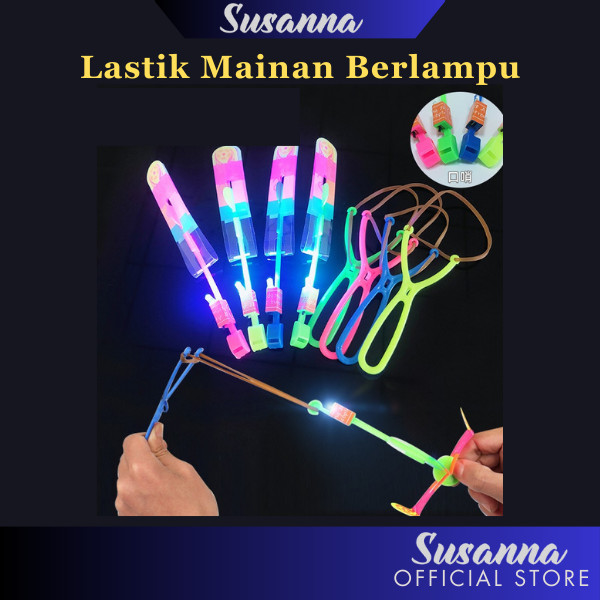 Susanna Lastik Mainan Berlampu Flying Arrow Lastik Terbang Flying Light