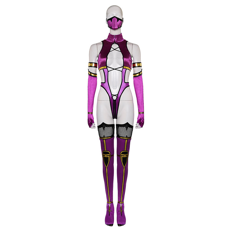 Mk9 Mortal Kombat Mileena Cosplay Costume Outfits Halloween Carnival Suit Mortal Kombat 9 8952