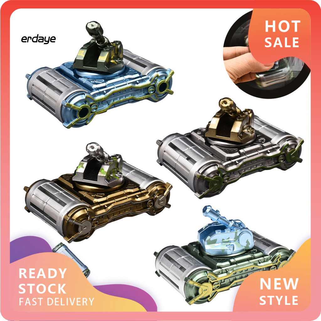 EYD- Metal Fidget Spinner Deformable Tank Spinner Metal Tank Fidget ...