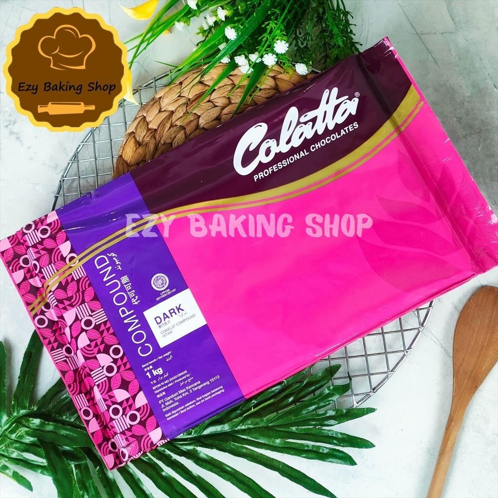 Colatta Dark Chocolate 1kg - Collata Compound Chocolate | Shopee Malaysia