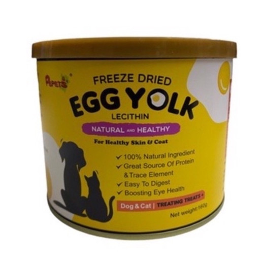 Pepets Freeze Dried Egg Yolk Lecithin 160g Shopee Malaysia