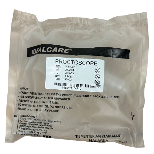 DISPOSABLE STERILE PROTOSCOPE STANDARD SIZE, TRUNK END -1'S | Shopee ...