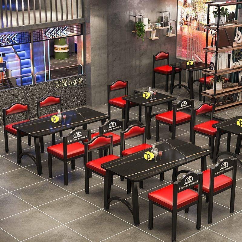 Retro Industrial Style Tavern Tables and Chairs 2024 New Customizable ...