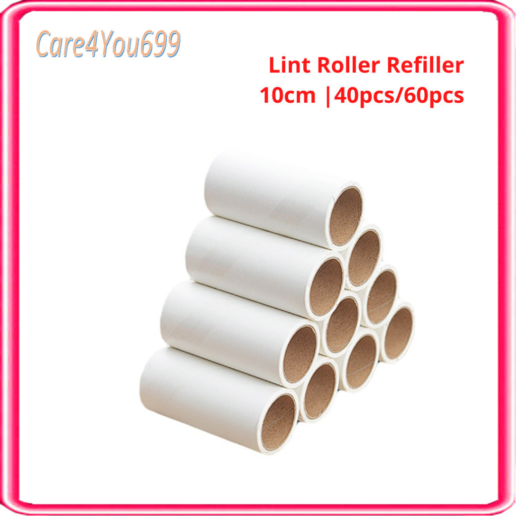 Lint Roller Refiller Sticker Sticky Hair Roller Replacement Isi Semula ...