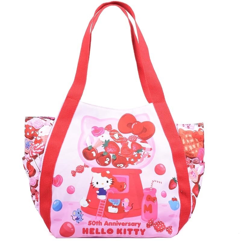 [lelotte] Hello Kitty Hello Kitty 50th Anniversary Tote Bag Large 