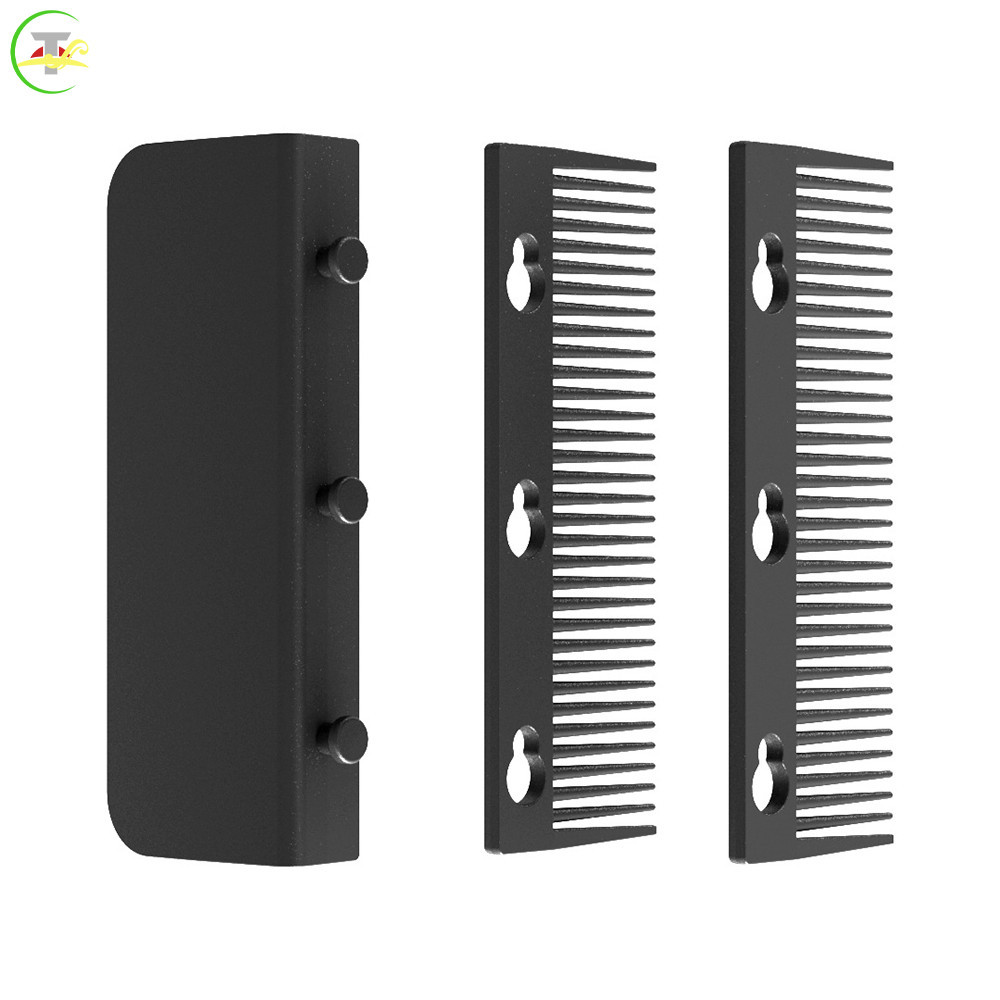 Flat Iron Comb Attachment With Clip Professional Hairdressing Tools