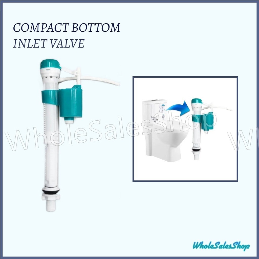 [Random Colour Send Out] Toilet Water Tank Valve Flush Inlet Valve ...