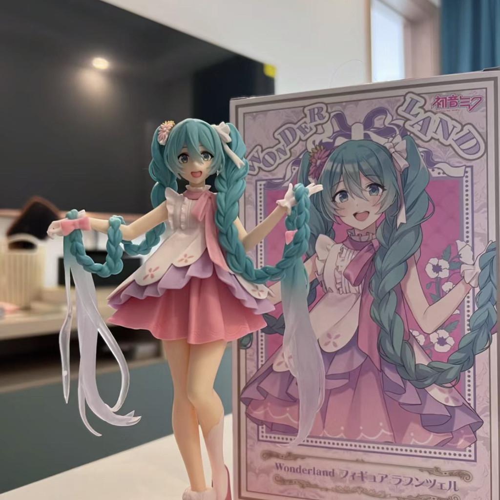 Jalinan rambut panjang Sakura Hatsune kit garaj Miku model Hatsune Miku ...