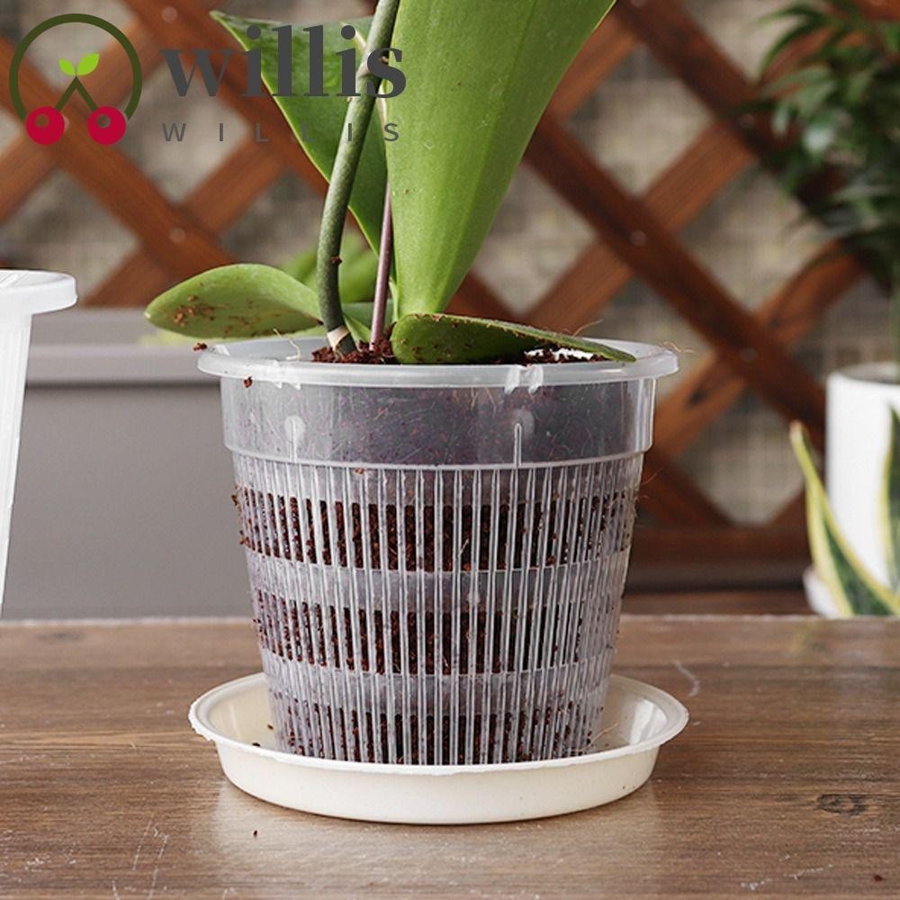 WILLIS Flowerpot Green Plants With Air Holes Root-controlled For Home ...