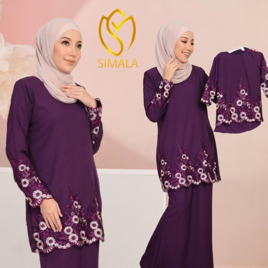 (RAYA 2024) BUDAK NAURA Kurung Lace Labuci Sedondon Mak Anak by SIMALA ...