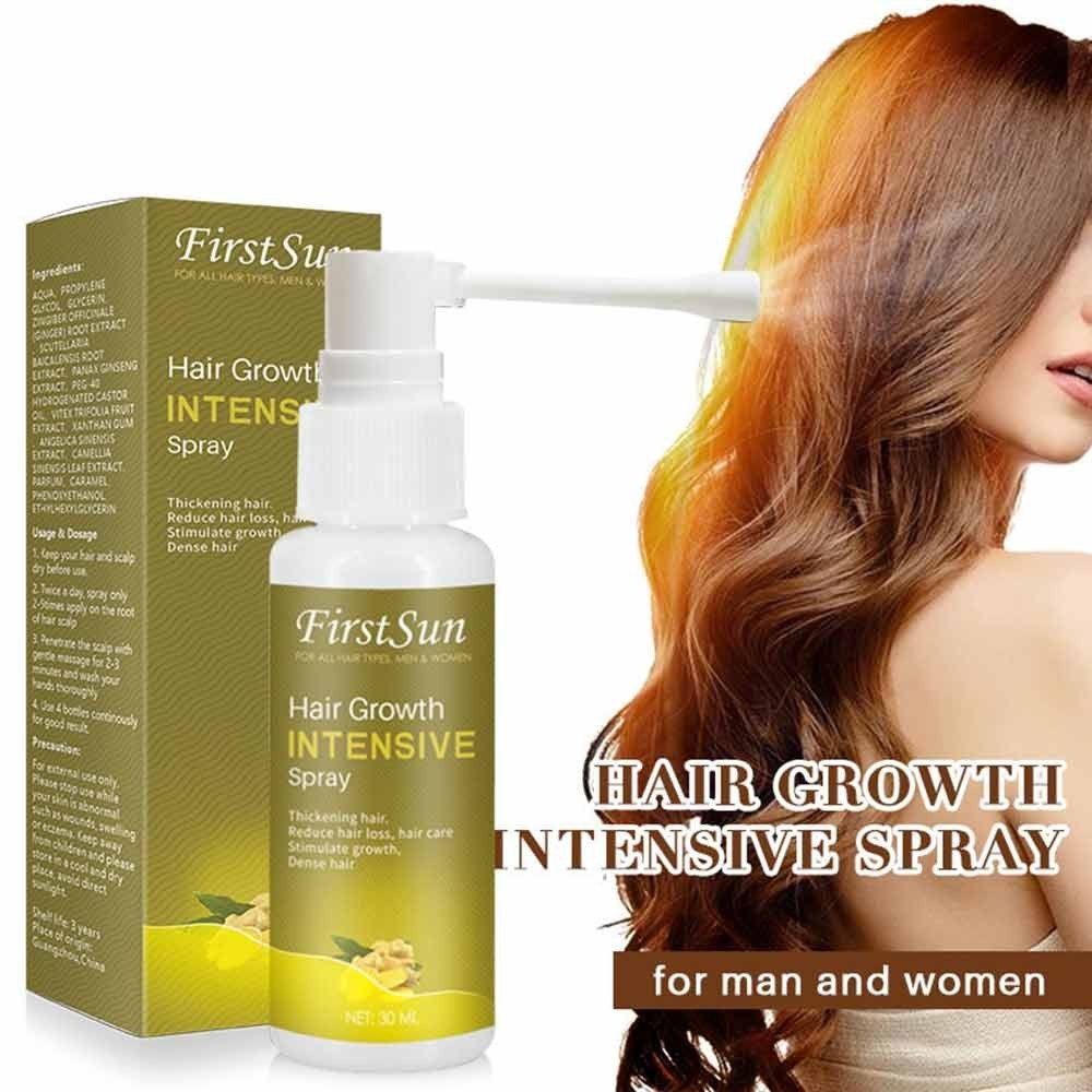 Firstsun Fumigant Hair Care Essential Oil Spray Anti Shedding Treatment 