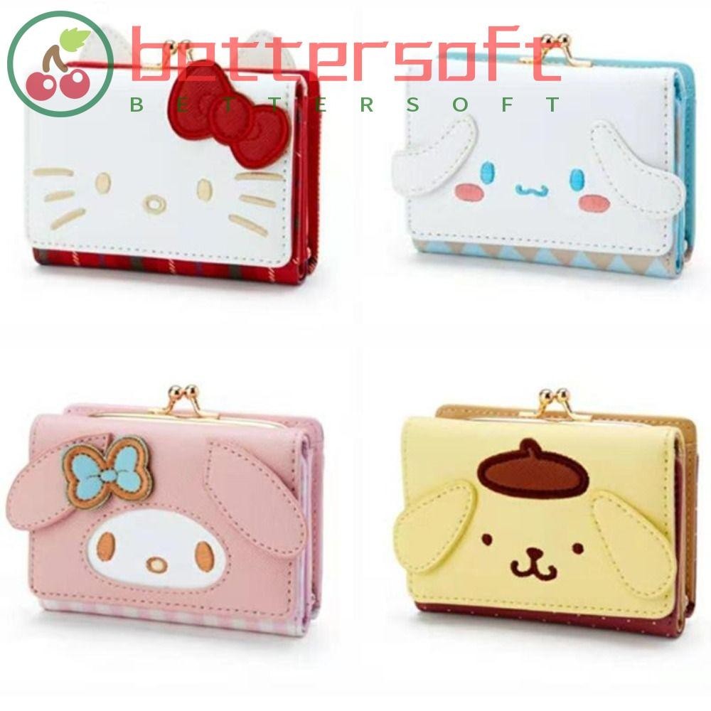 Better Softness Coin Purse Kuromi Gifts Anime Cute Kawaii Fold Bag