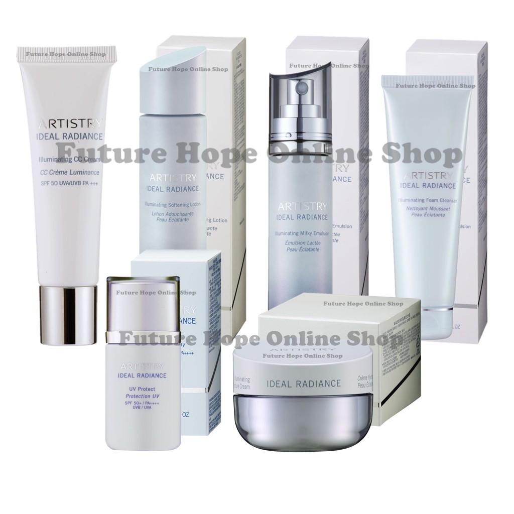 ARTISTRY IDEAL RADIANCE Illuminating CC Cream Softening Lotion Milky ...