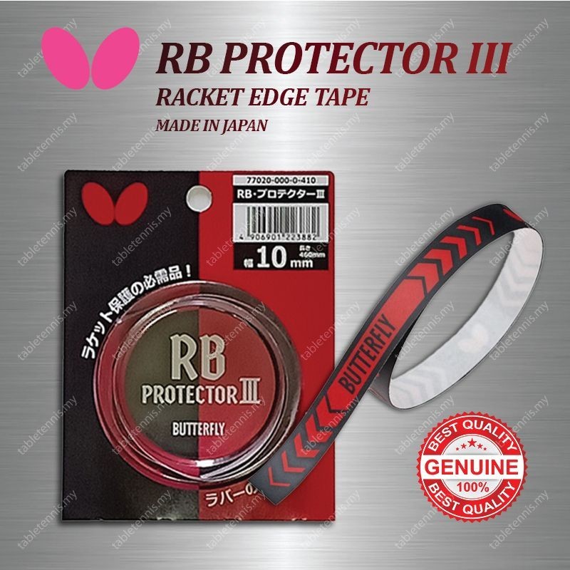 Butterfly RB Protector III Table Tennis Racket Edge Tape Side Tape Ping ...
