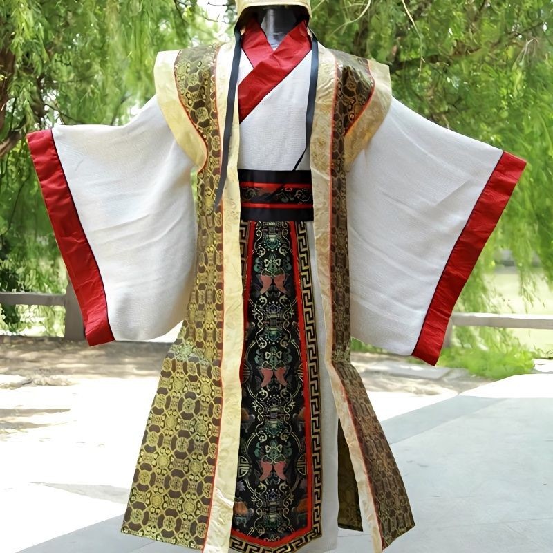 Ancient Costume Male Minister Zhuge Liang Prime Minister Han Chinese ...