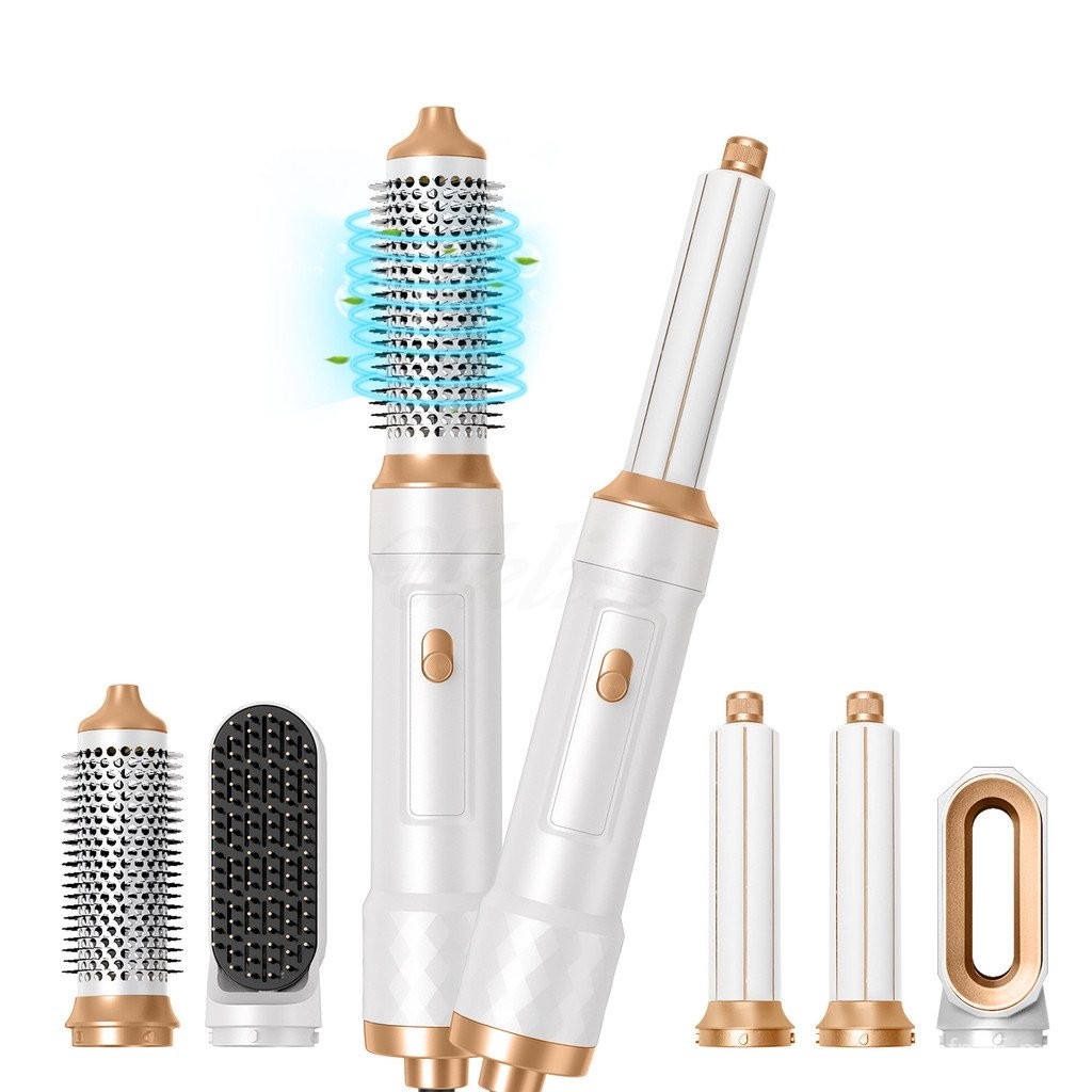 Yama Five-in-One Hot Air Comb Multifunctional Negative Ion Hair Drying ...