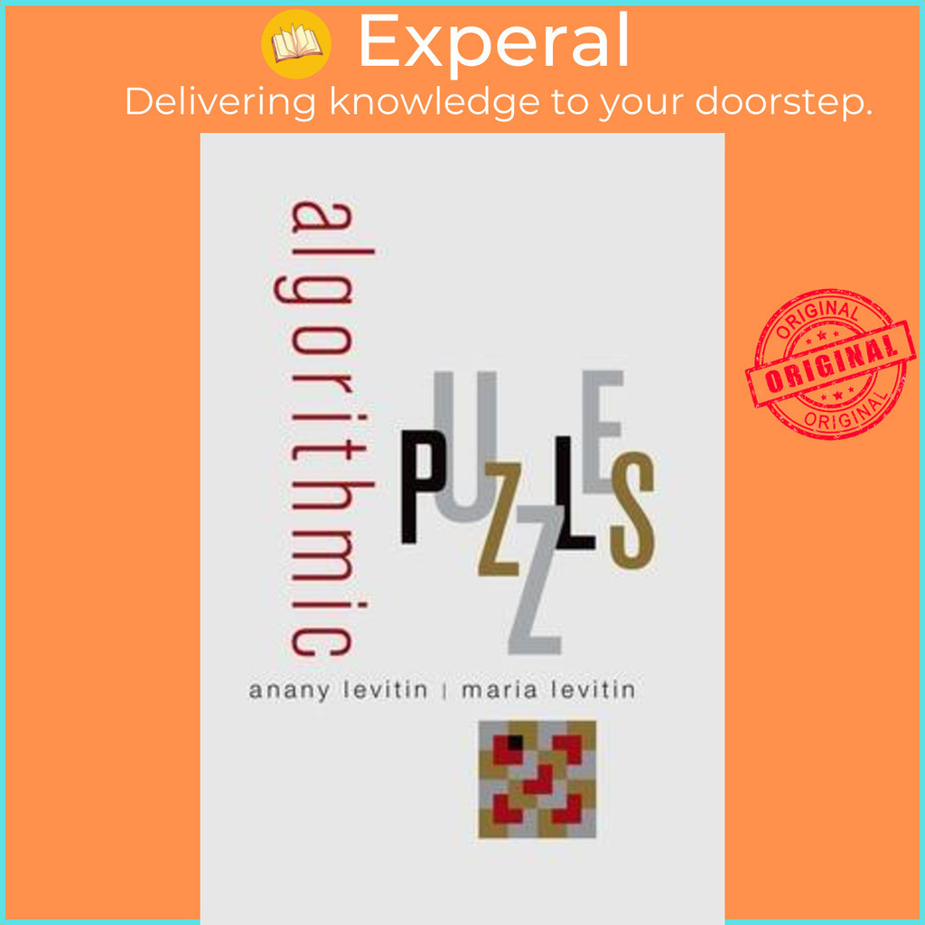 [English - 100% Original] - Algorithmic Puzzles by Anany Levitin (US ...