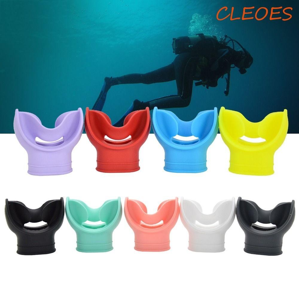 CLEOES Diving Mouthpiece, Silicone Second Stage Snorkel Regulator