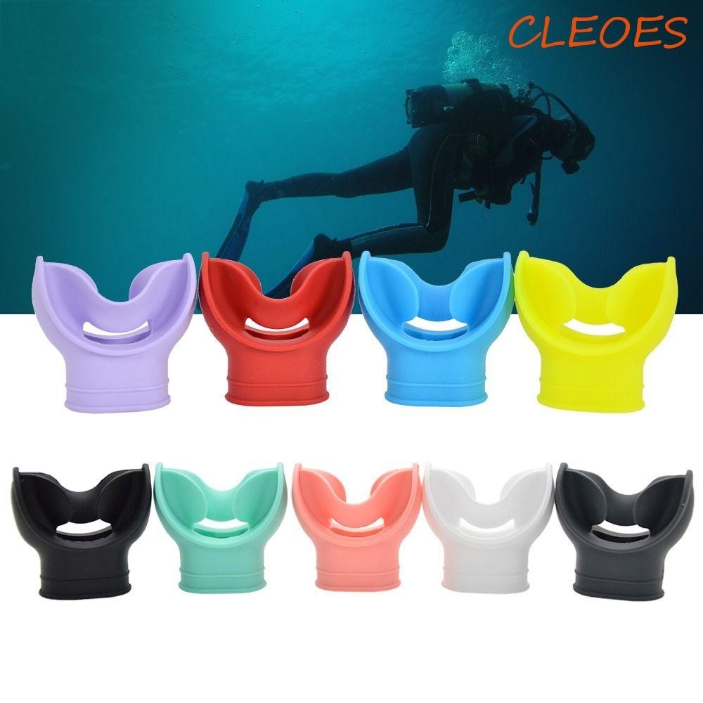 CLEOES Diving Mouthpiece, Silicone Second Stage Snorkel Regulator ...